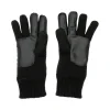 Contrast Knit Gloves - 1 Pair
