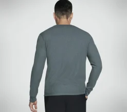 GO KNIT Waffle Henley