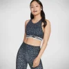 Midnight Leopard Crop Bra