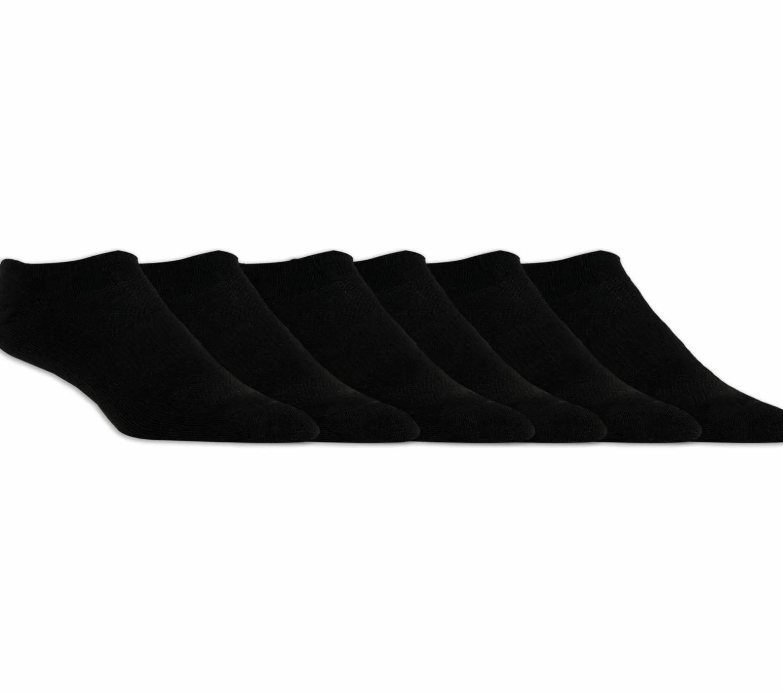6 Pack Half Terry Invisible Socks