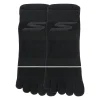 2 Pack Low Cut Toe Socks