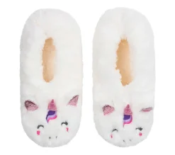 Plush Unicorn Slipper Socks - 1 Pack