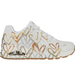 Skechers X JGoldcrown: Uno - Metallic Love
