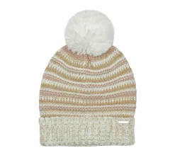 Textured Stripe Chunk Beanie